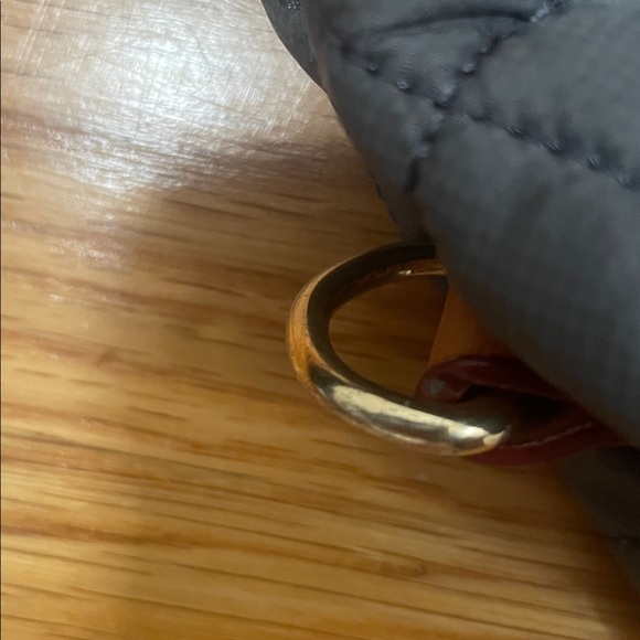 MZ Wallace Quilted Charcoal Tote with Pouch medium - Picture 10 of 10